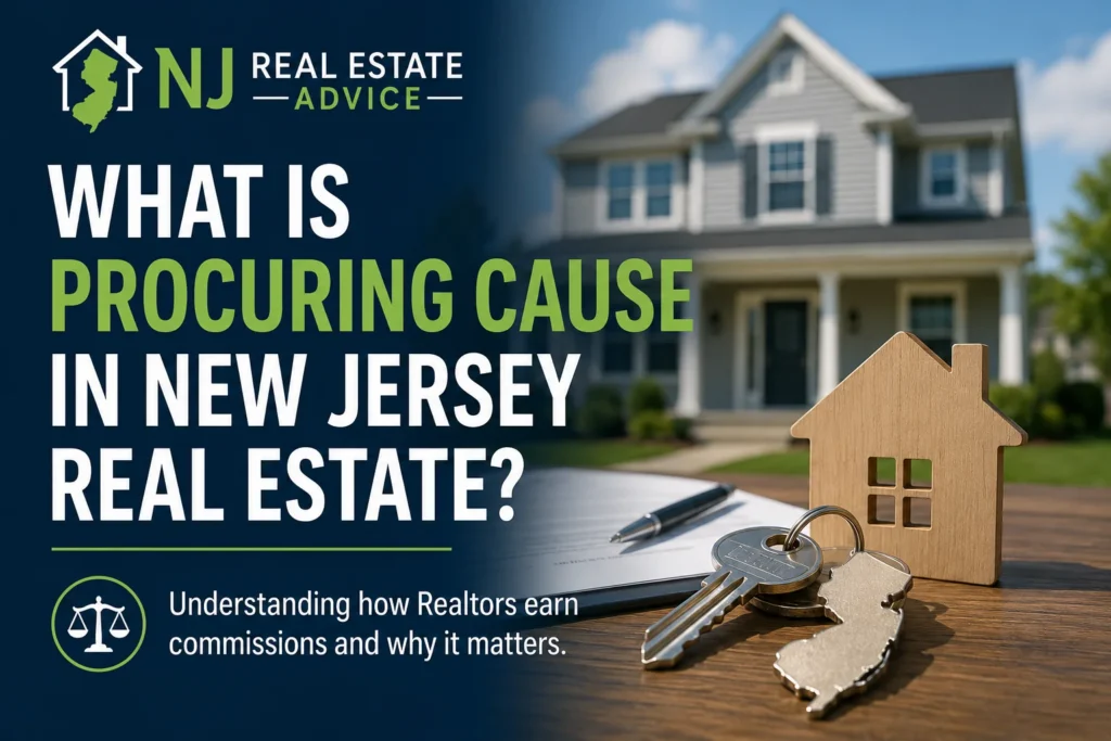 procuring cause nj realtor commission dispute