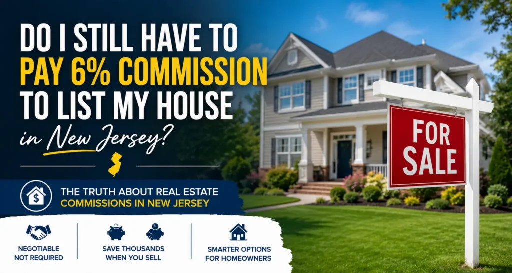 pay less than 6% realtor commission in nj