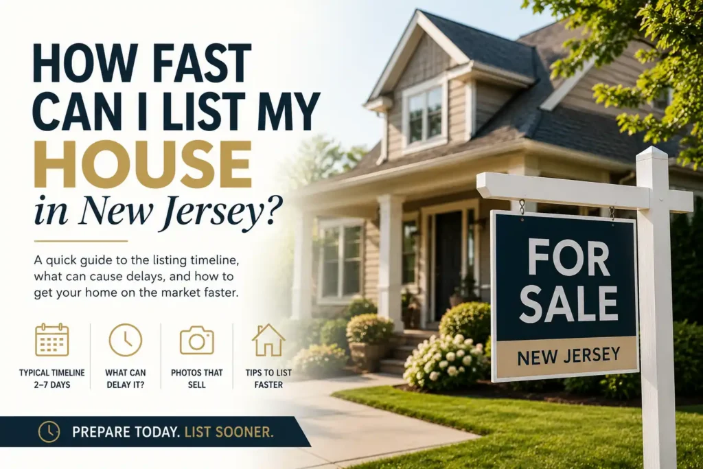 list home for sale quickly in new jersey