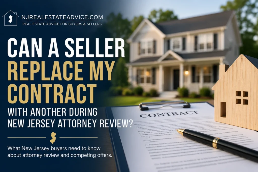 attorney review seller cancels contract nj