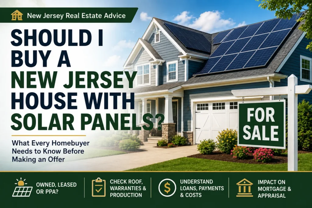 pros cons of buying a house in new jersey with solar panels