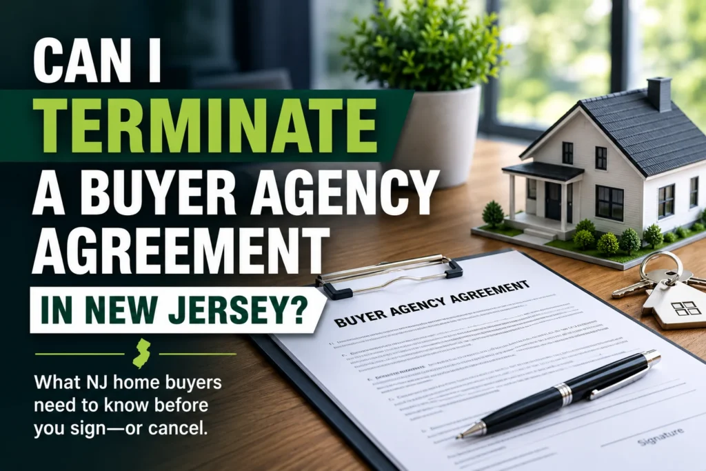 how to cancel nj buyers agent agreement