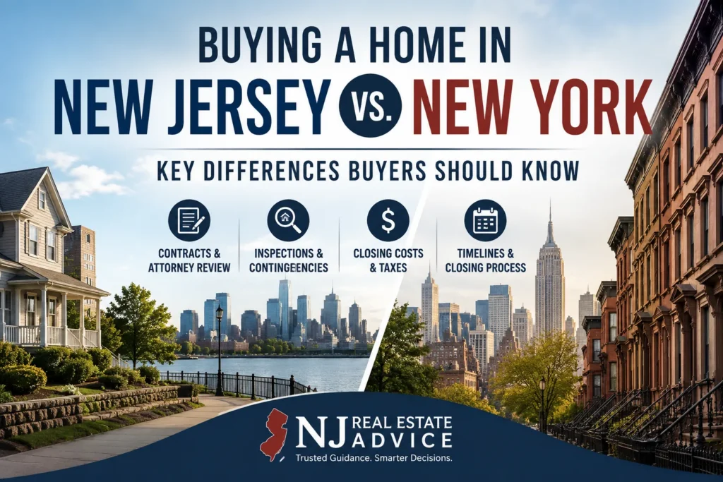 difference in buying house in ny or nj