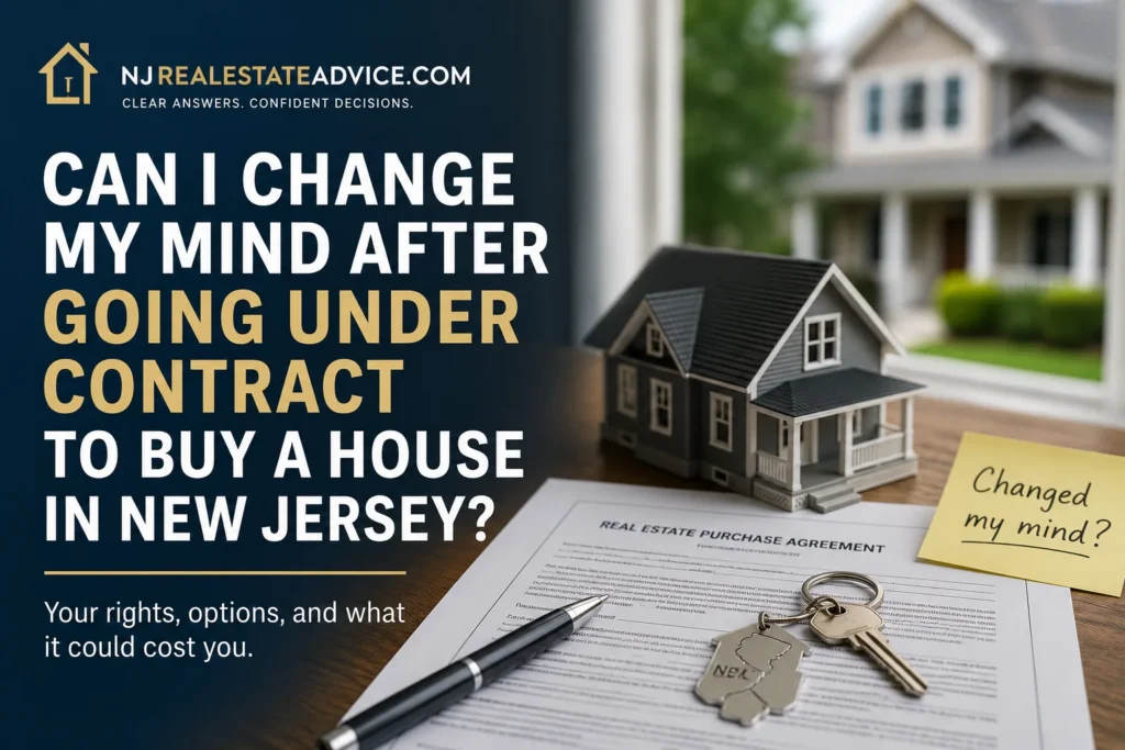 back out under contract nj