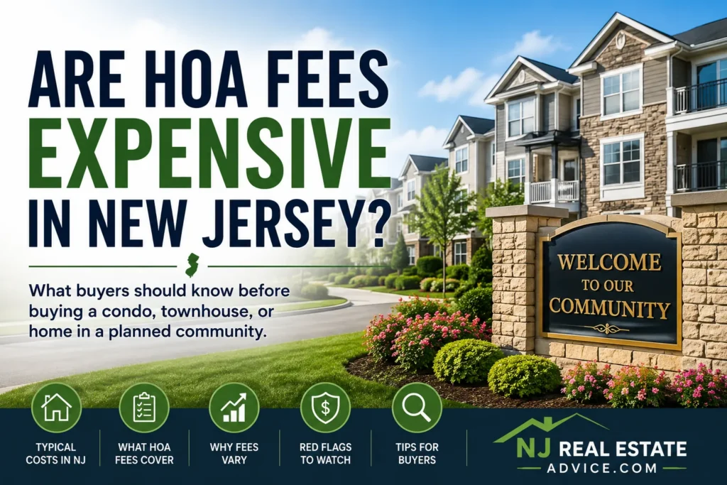 how expensive are hoa fees in nja