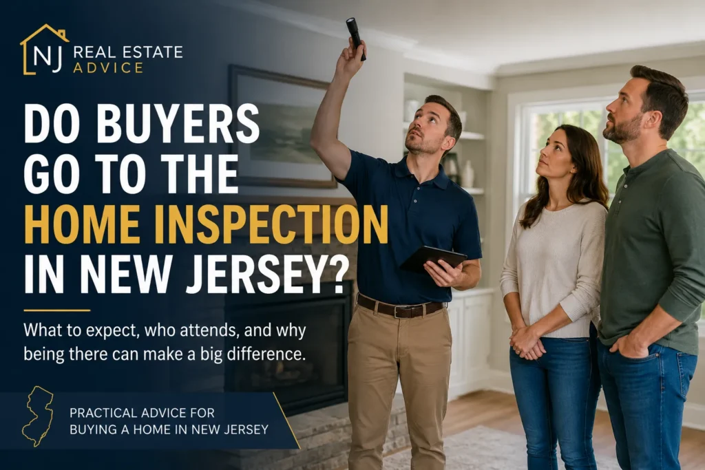 are buyers going to home inspections in nj