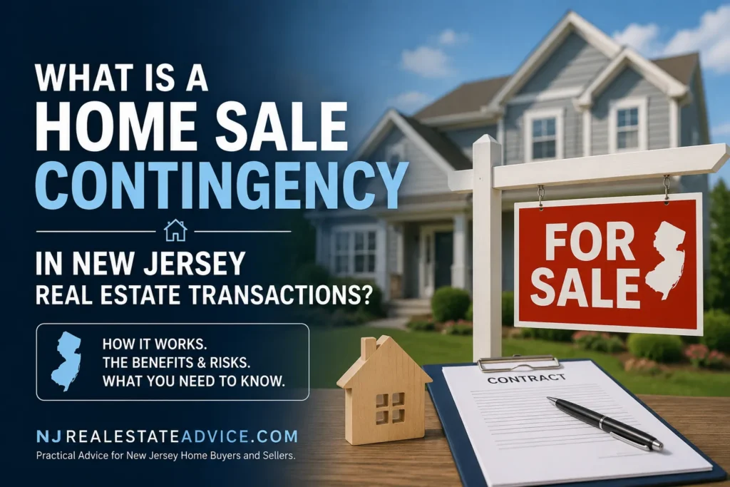 home sale contingency nj real estate definition
