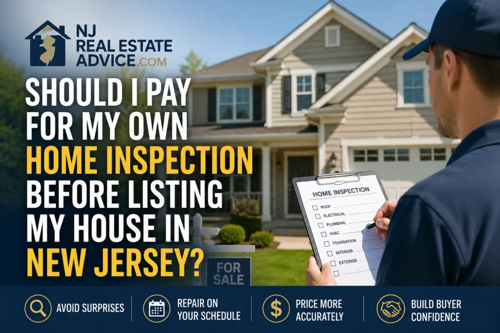 get my own home inspection before listing my nj home