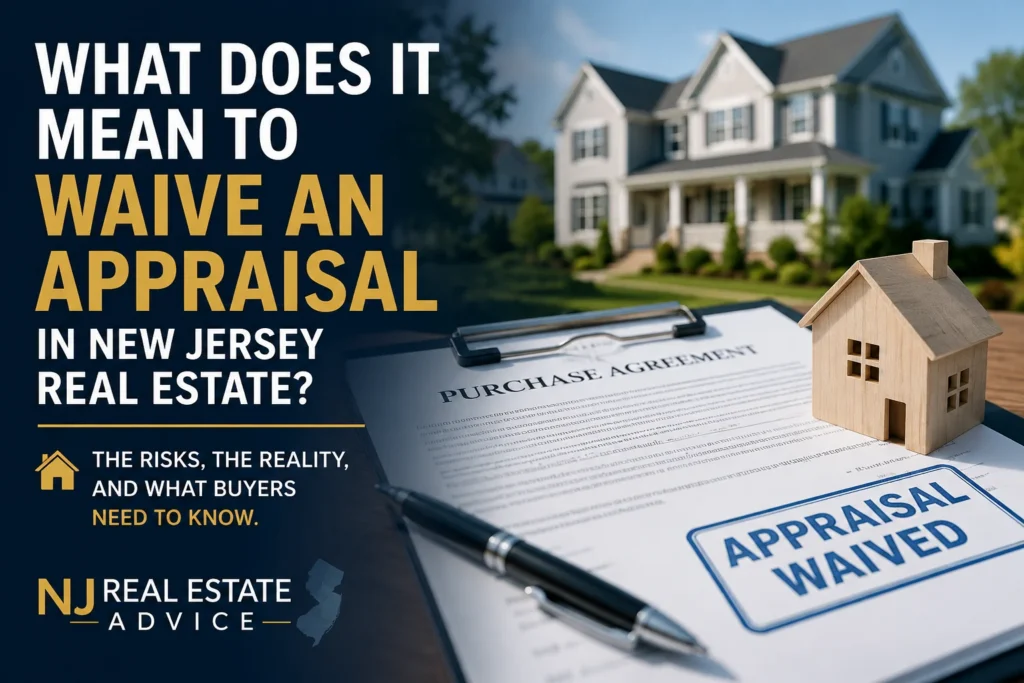 buyers waive appraisal nj