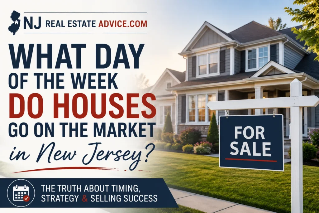 what day of week do nj real estate listings come out