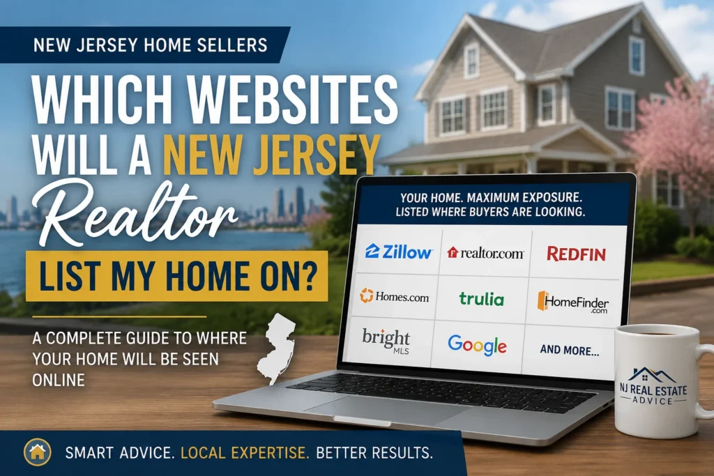 websites to list nj home for sale on