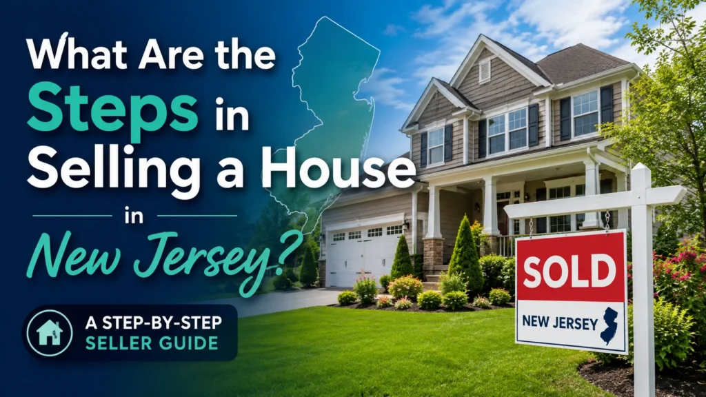 what are the steps in selling a house in new jersey