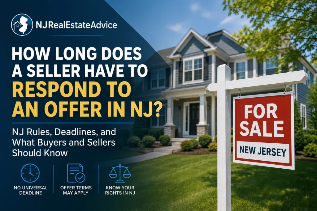 when do sellers have to respond to offers?