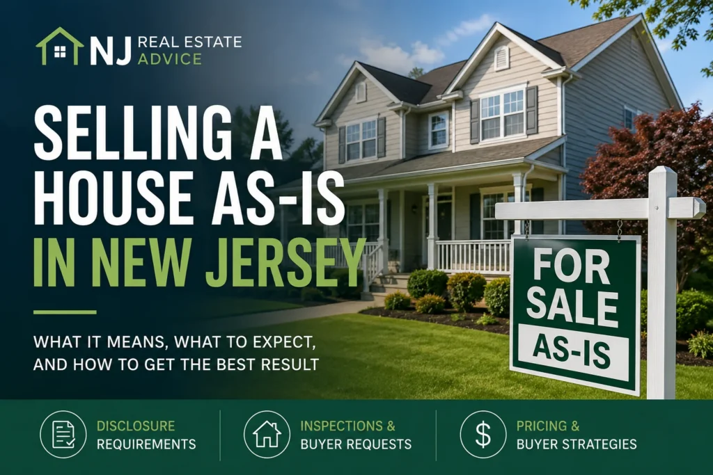 guide to selling a house as-is in new jersey