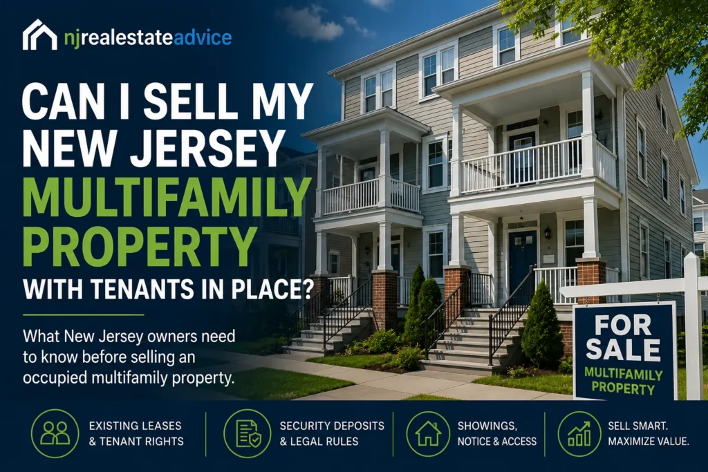 sell nj multifamily house with tenants